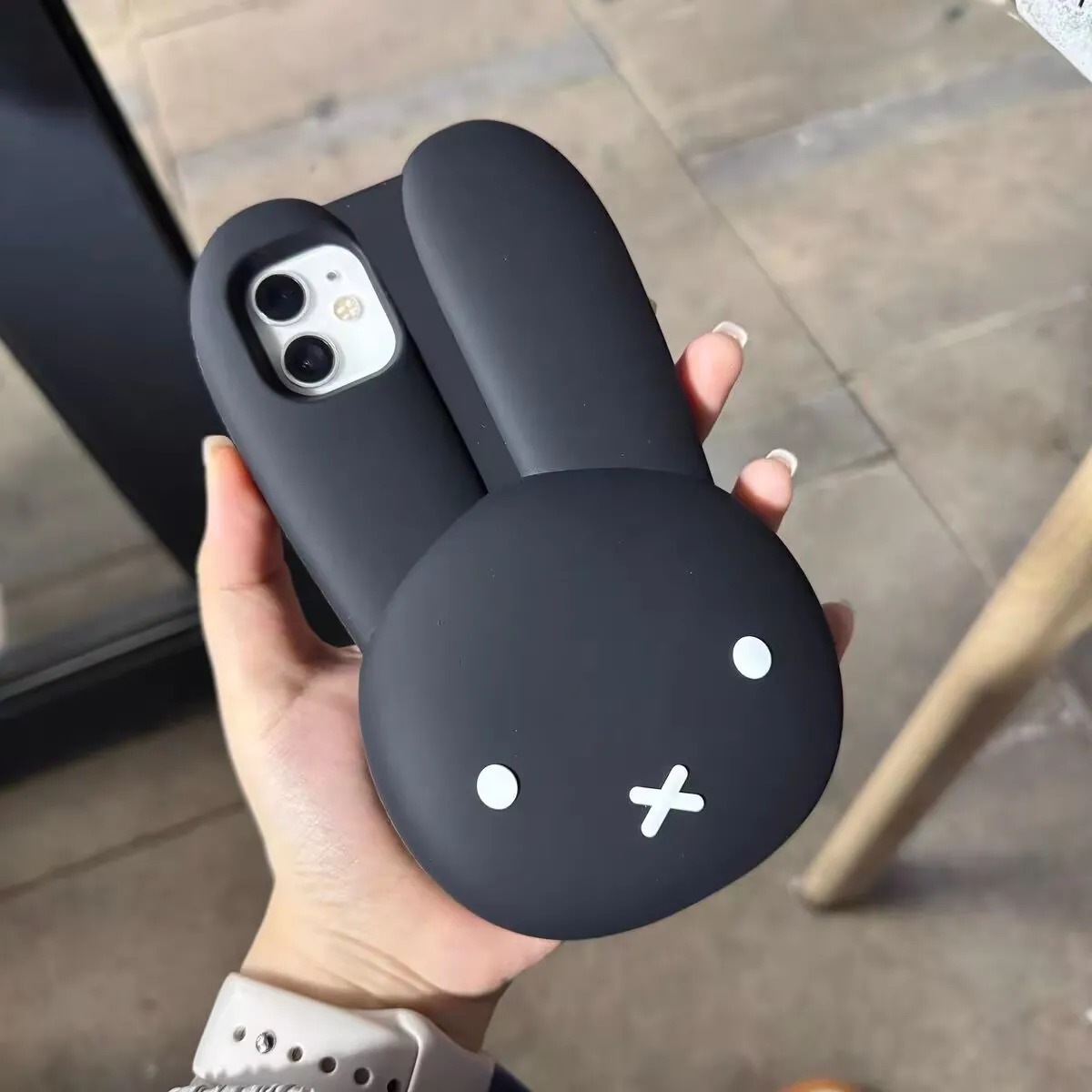 Miffy Rabbit Black Silicone Ph - Phone Accessories Images ulasan dan harga