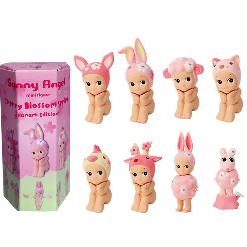 1-12pcs cherry blossom series  - Phone Accessories Sonny Angel ulasan dan harga